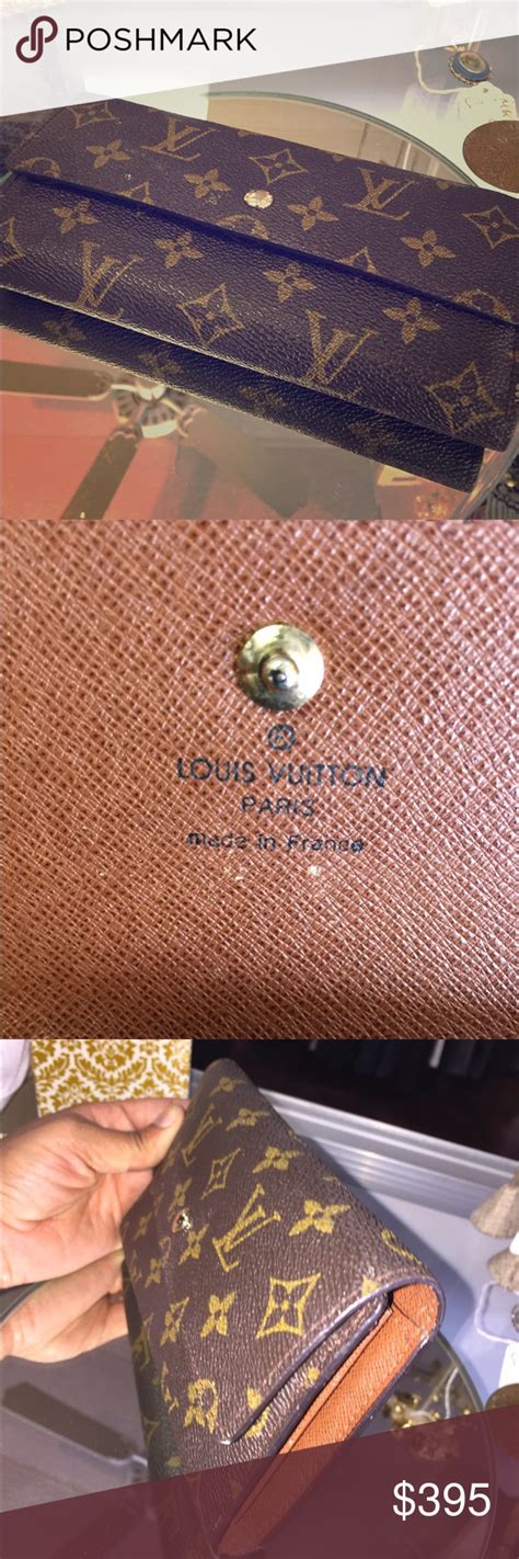 louis vuitton wallet bifold|Louis Vuitton checkbook wallet.